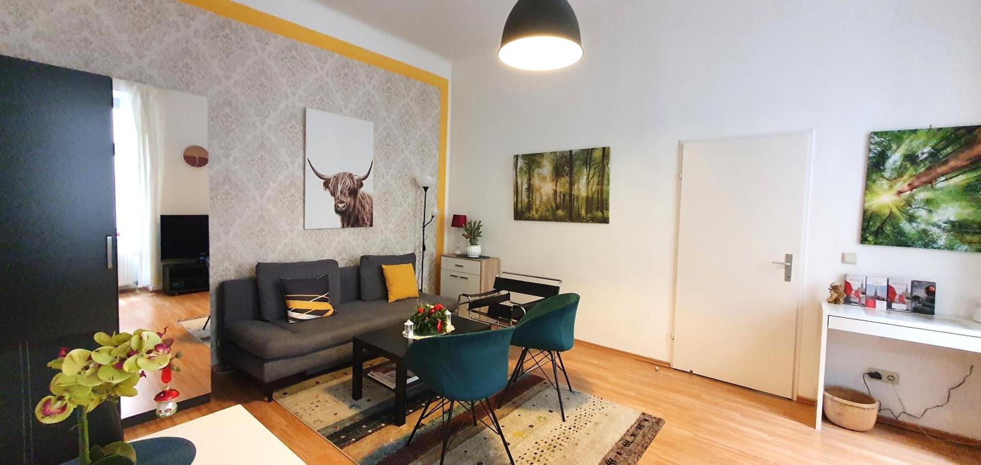 Stylish, Central 2-Room Flat Near Augarten Wina Bagian luar foto