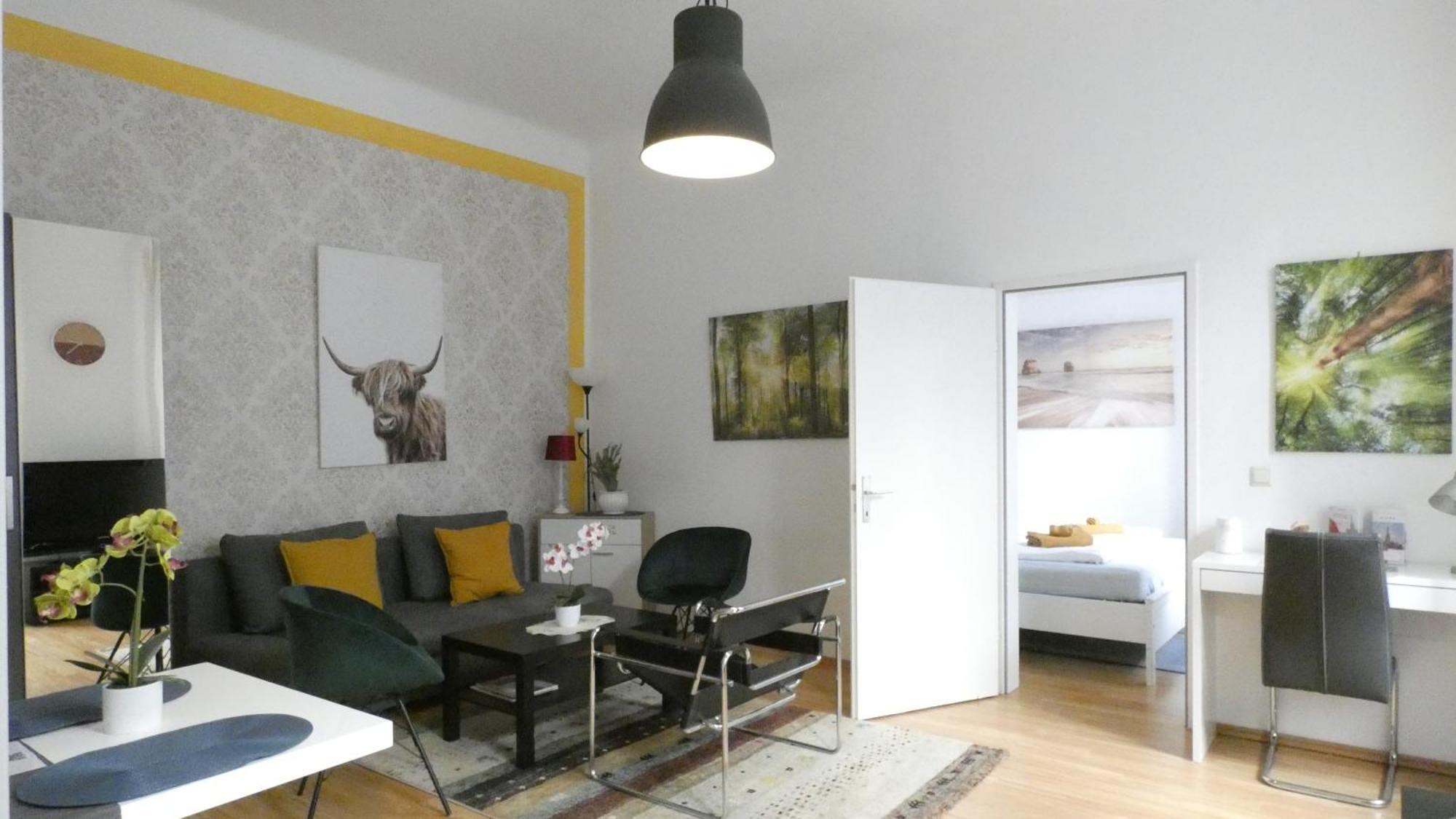 Stylish, Central 2-Room Flat Near Augarten Wina Bagian luar foto